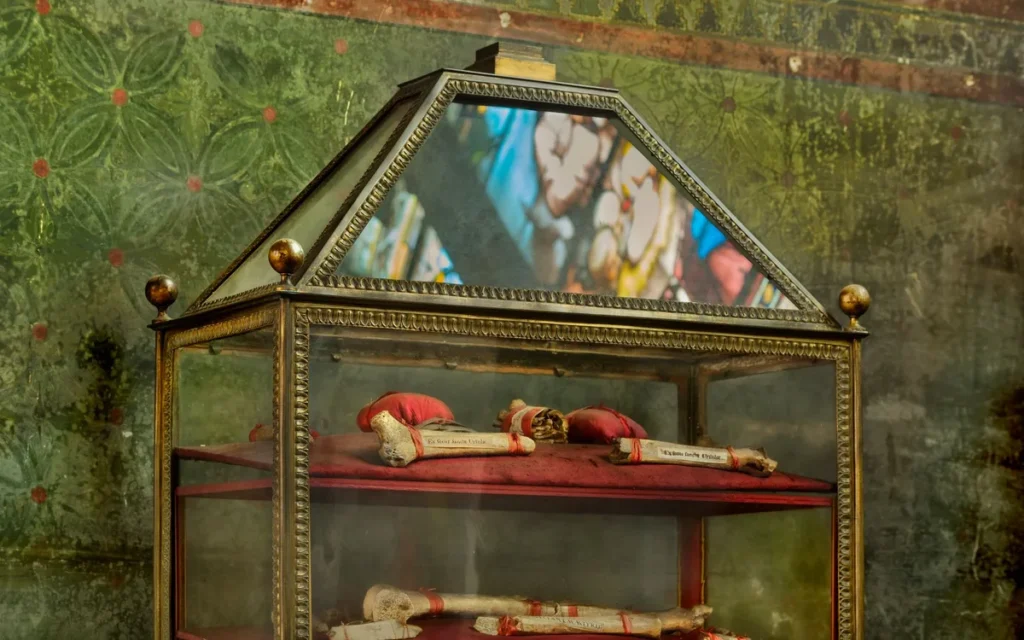 Gdzie znajdują się relikwie Andrzeja Boboli?